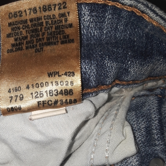 Levis 515 Jeans Boot Cut Womens Size 4 petite short VGC - Picture 10 of 15